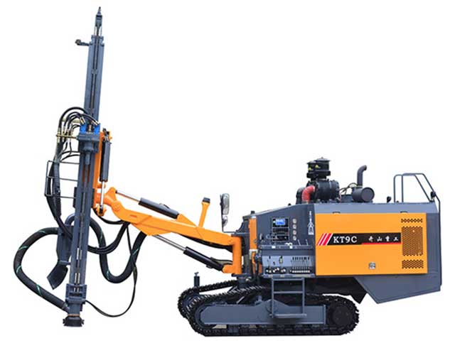 DTH drilling rig